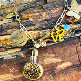 Sprinkle Good Luck Wish Charm Necklace