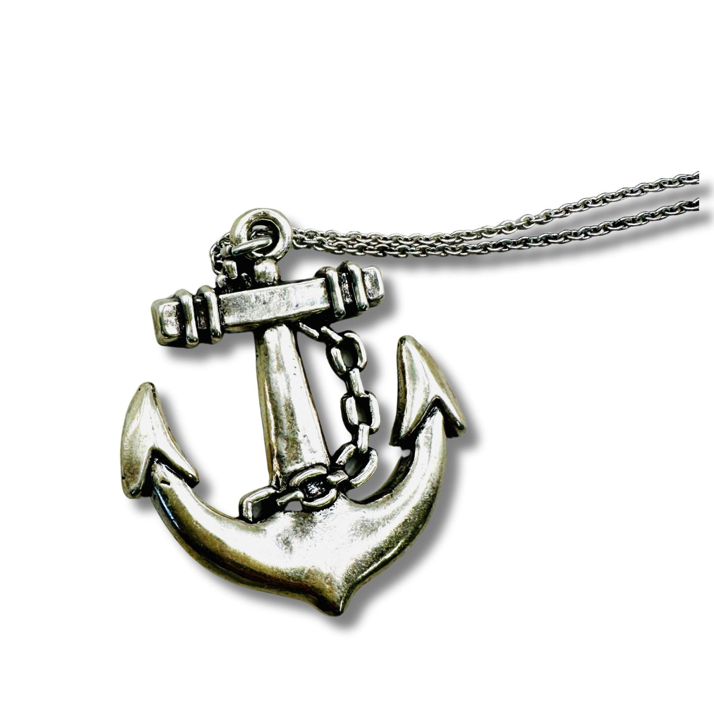 Miranda Large Anchor Strength Necklace