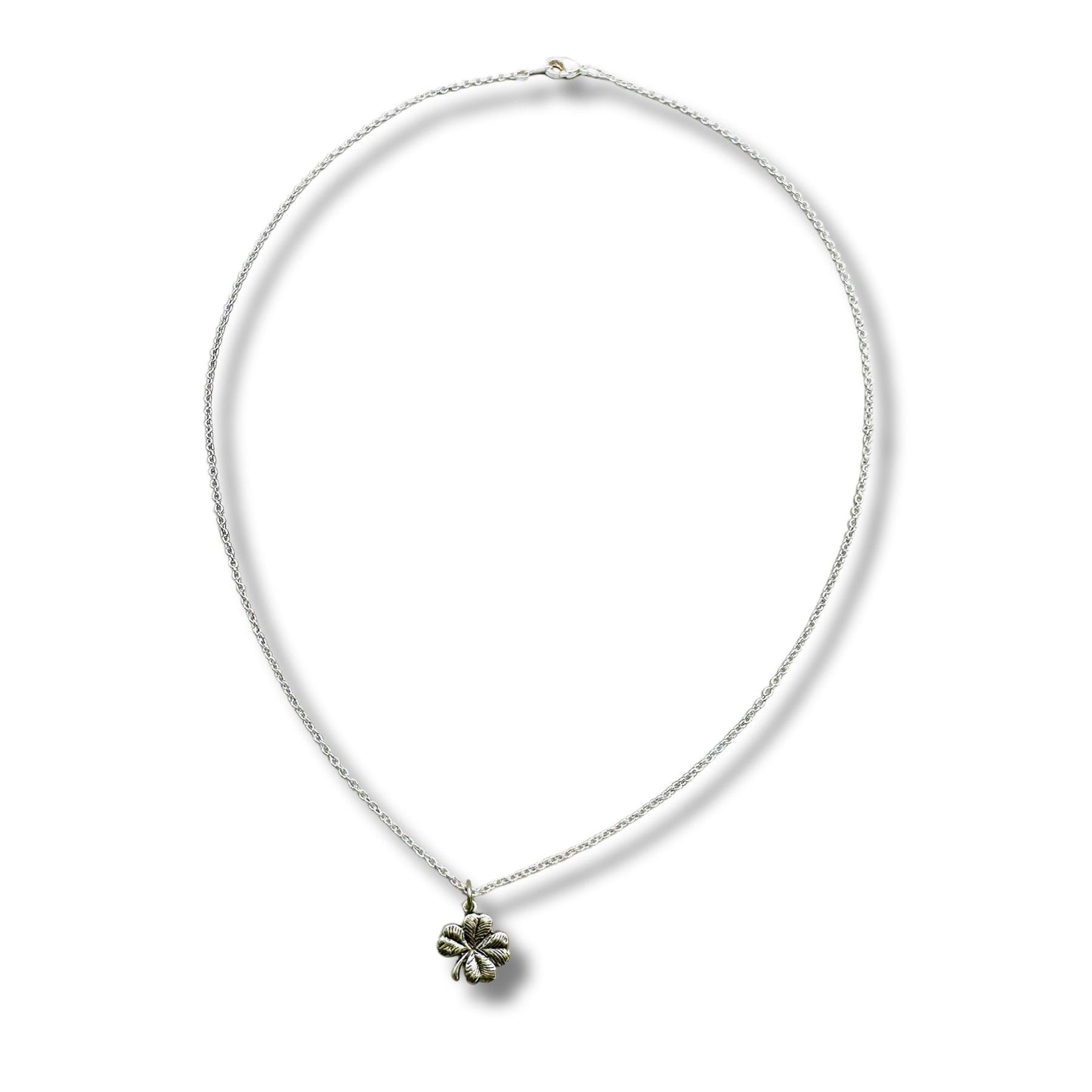 Small Good Luck Clover Necklace