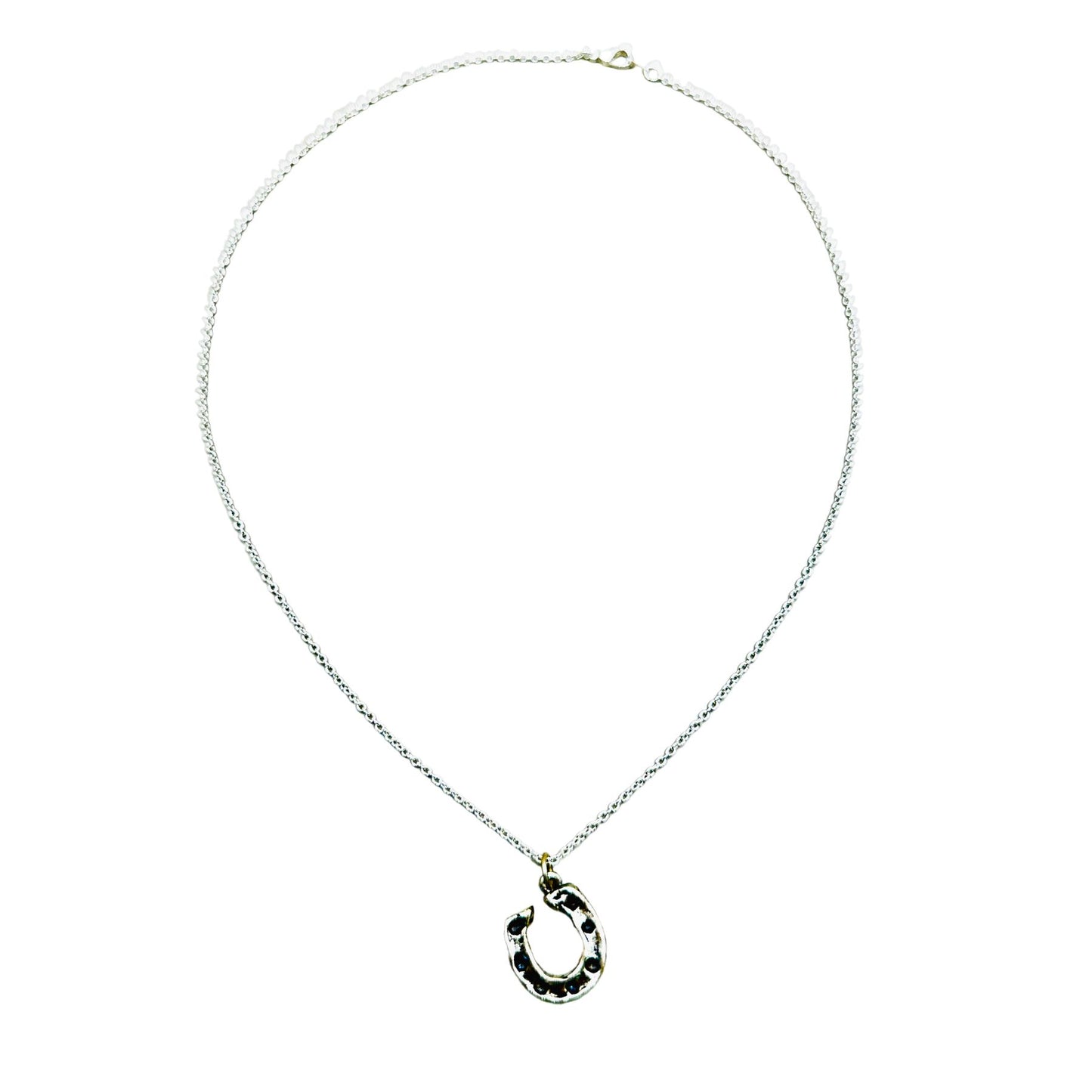 Unique Open Horseshoe Necklace