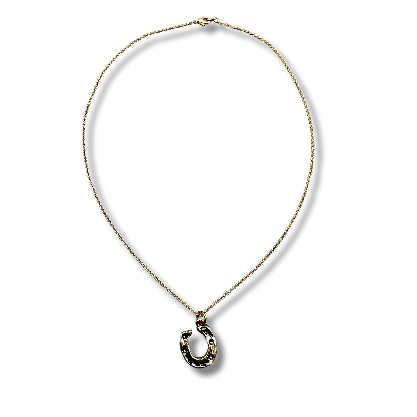 Unique Open Horseshoe Necklace