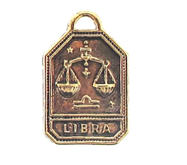 Zodiac Square Charm Necklace