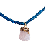 Sapphire Seas Crystal Necklace