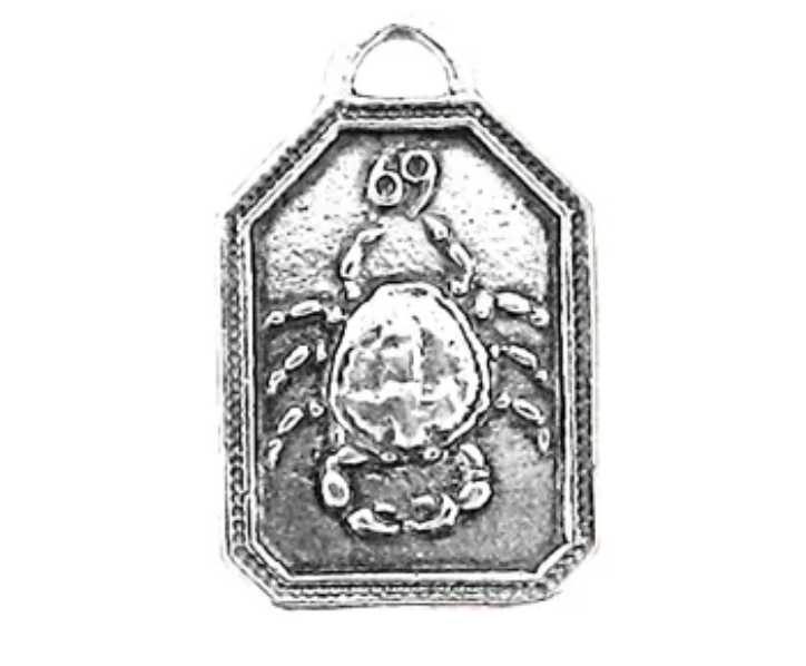 Zodiac Square Charm Necklace