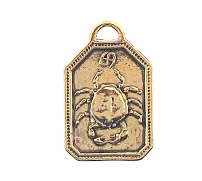 Zodiac Square Charm Necklace