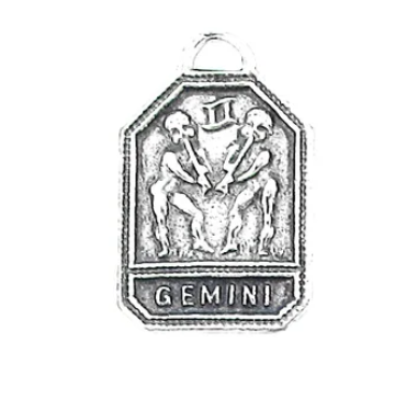 Zodiac Square Charm Necklace