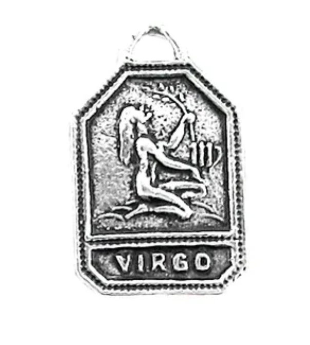 Zodiac Square Charm Necklace