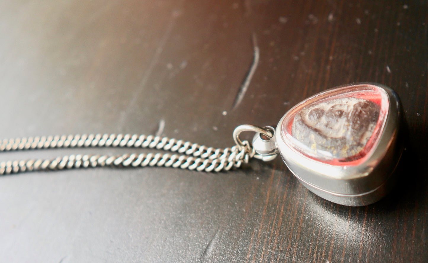 Mantra One of a Kind buddha Necklace