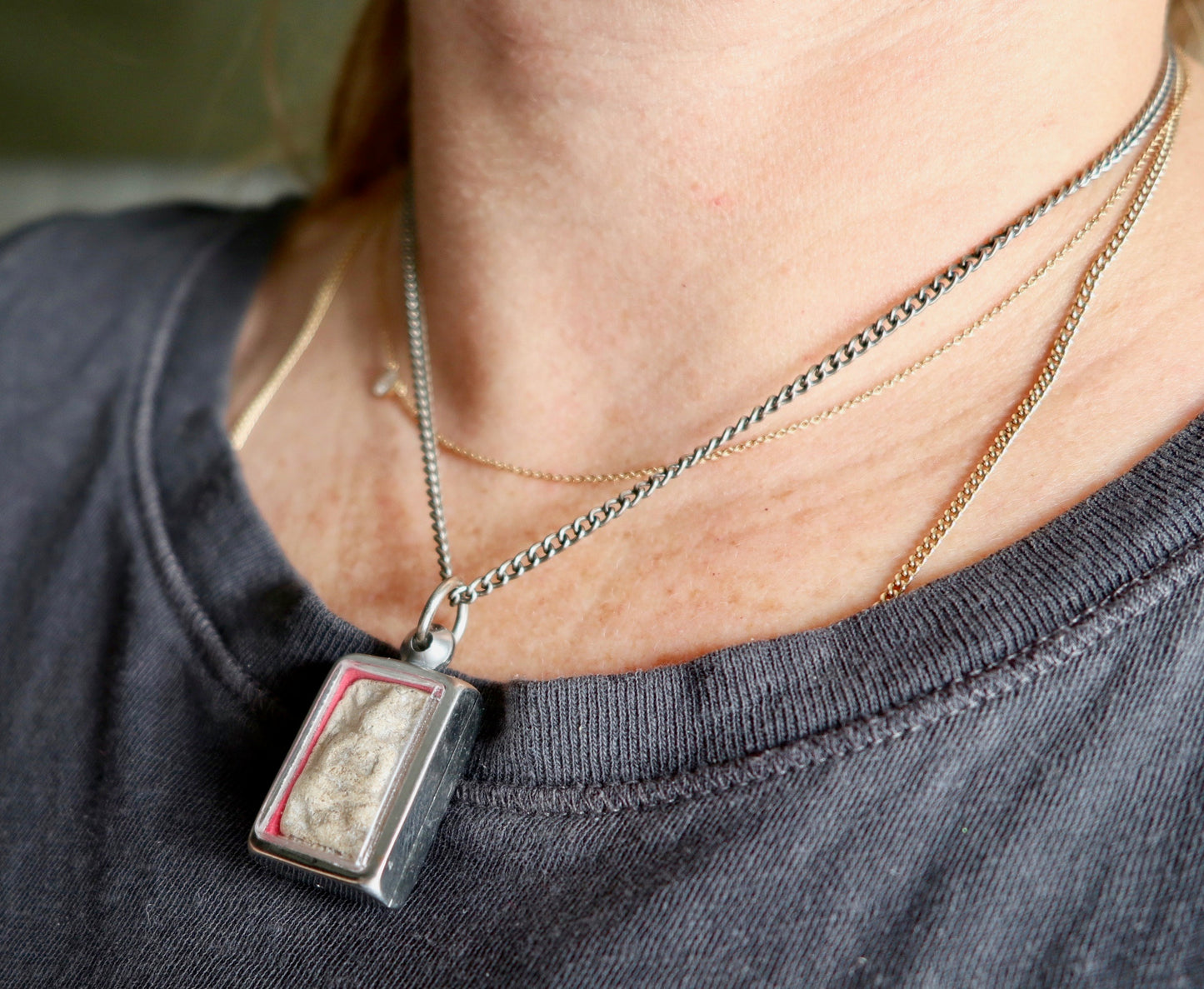 Maya One of a Kind buddha Necklace