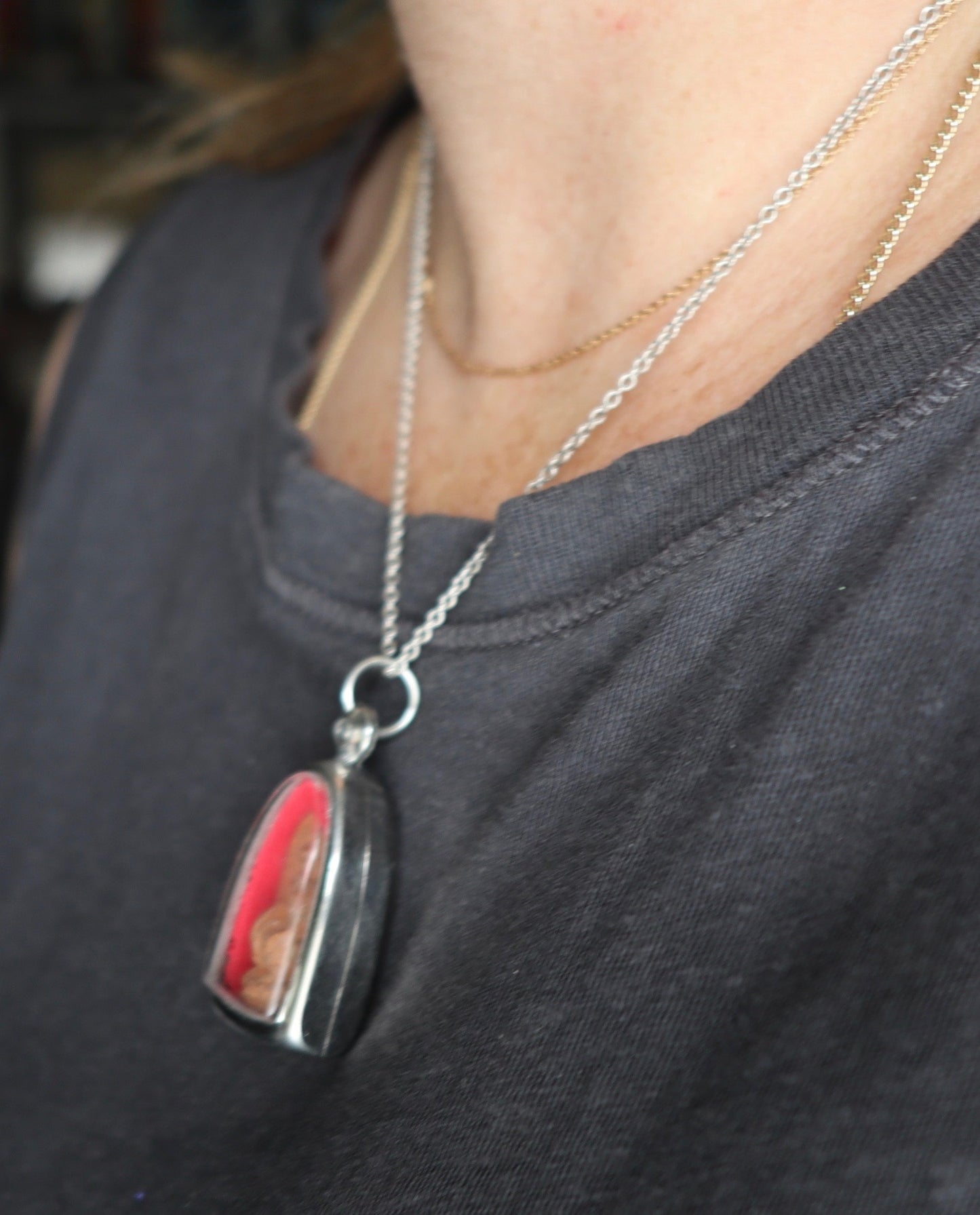 Muni One of a Kind buddha Necklace