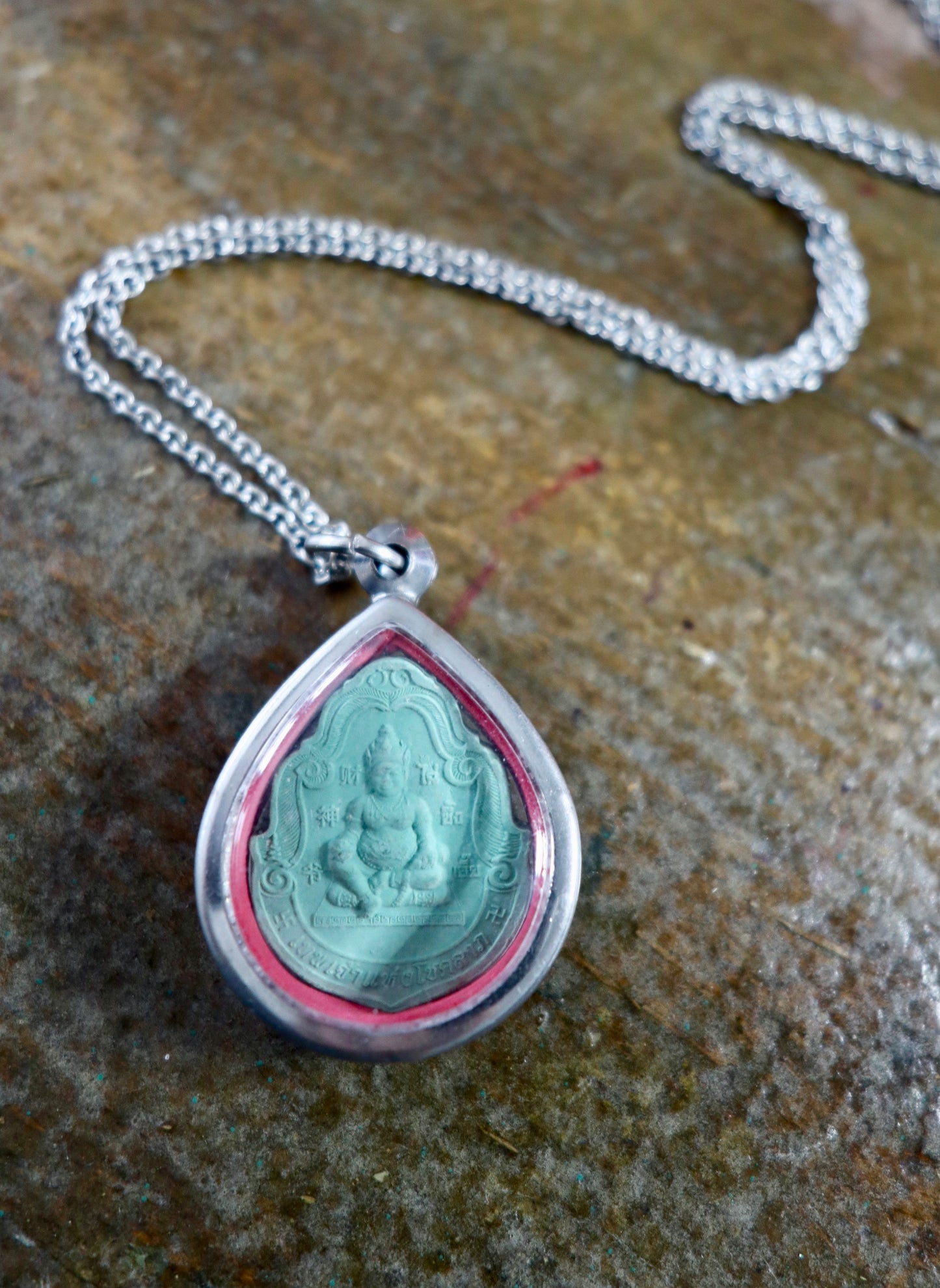 Shraddha One of a Kind buddha Necklace