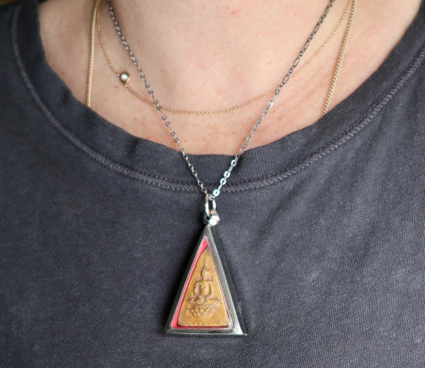Acarya One of a Kind Buddha Necklace