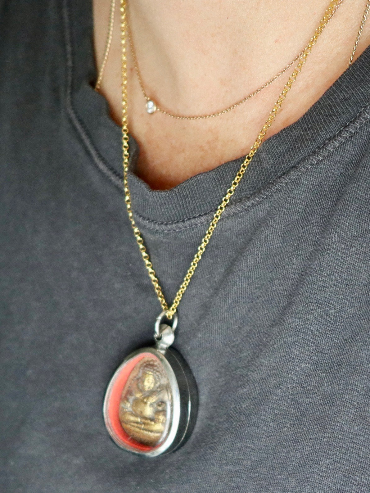 Ananda One Of a Kind Buddha Necklace