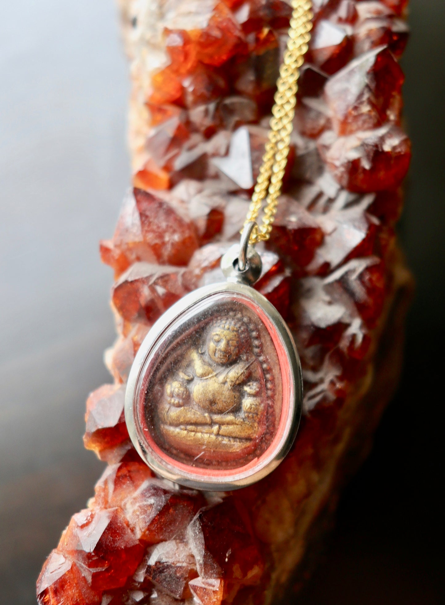 Ananda One Of a Kind Buddha Necklace