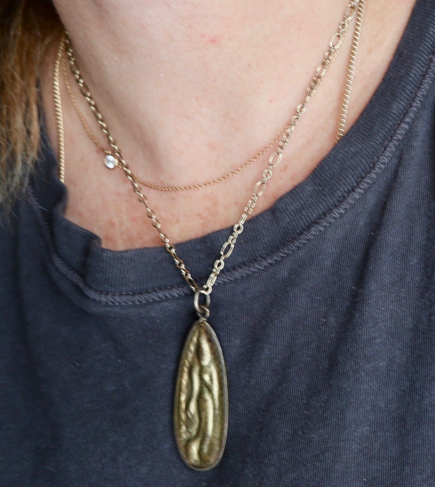 Karuna One of a Kind Buddha Necklace