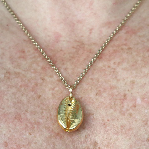 Layering Gold Shell Necklace