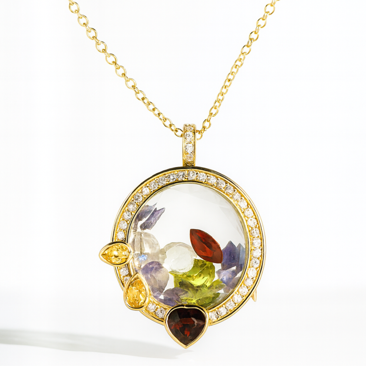 Deal of the Week: Crystal Gemstone Lockets