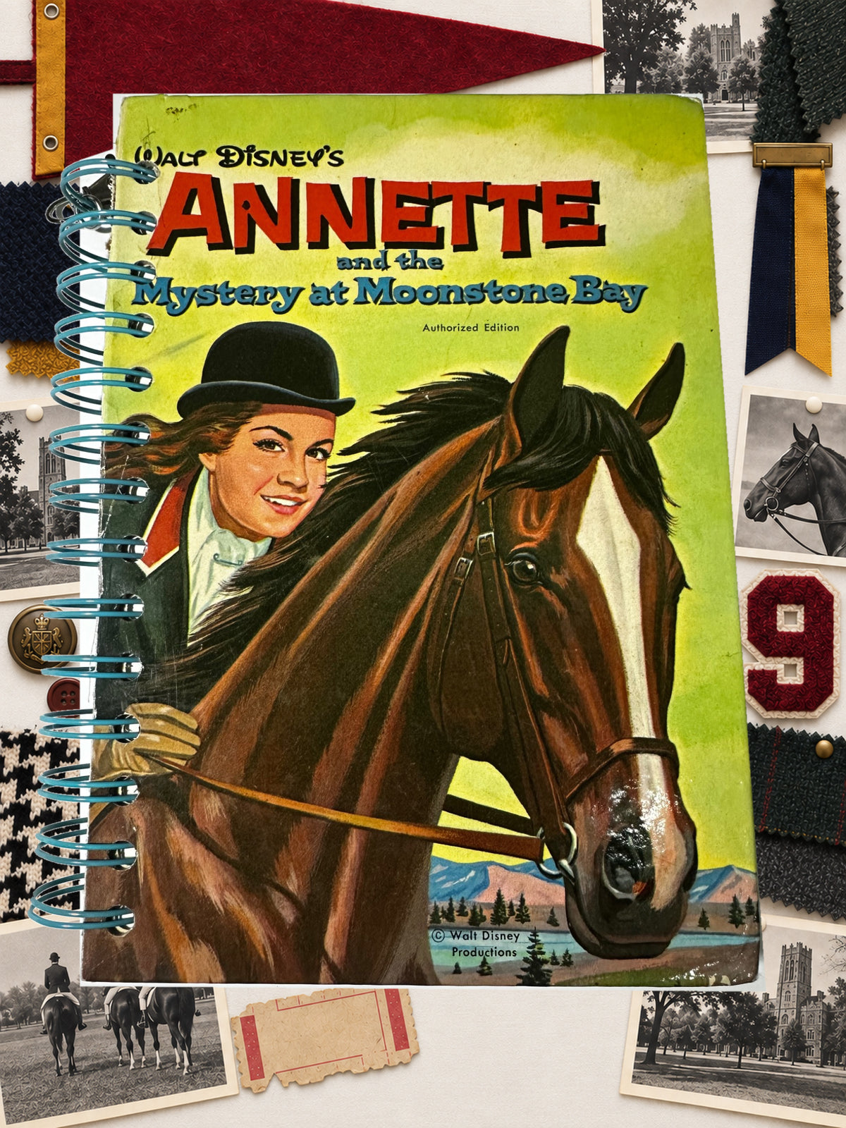 Vintage 1962 Annette Mystery Book Journal | One of a Kind