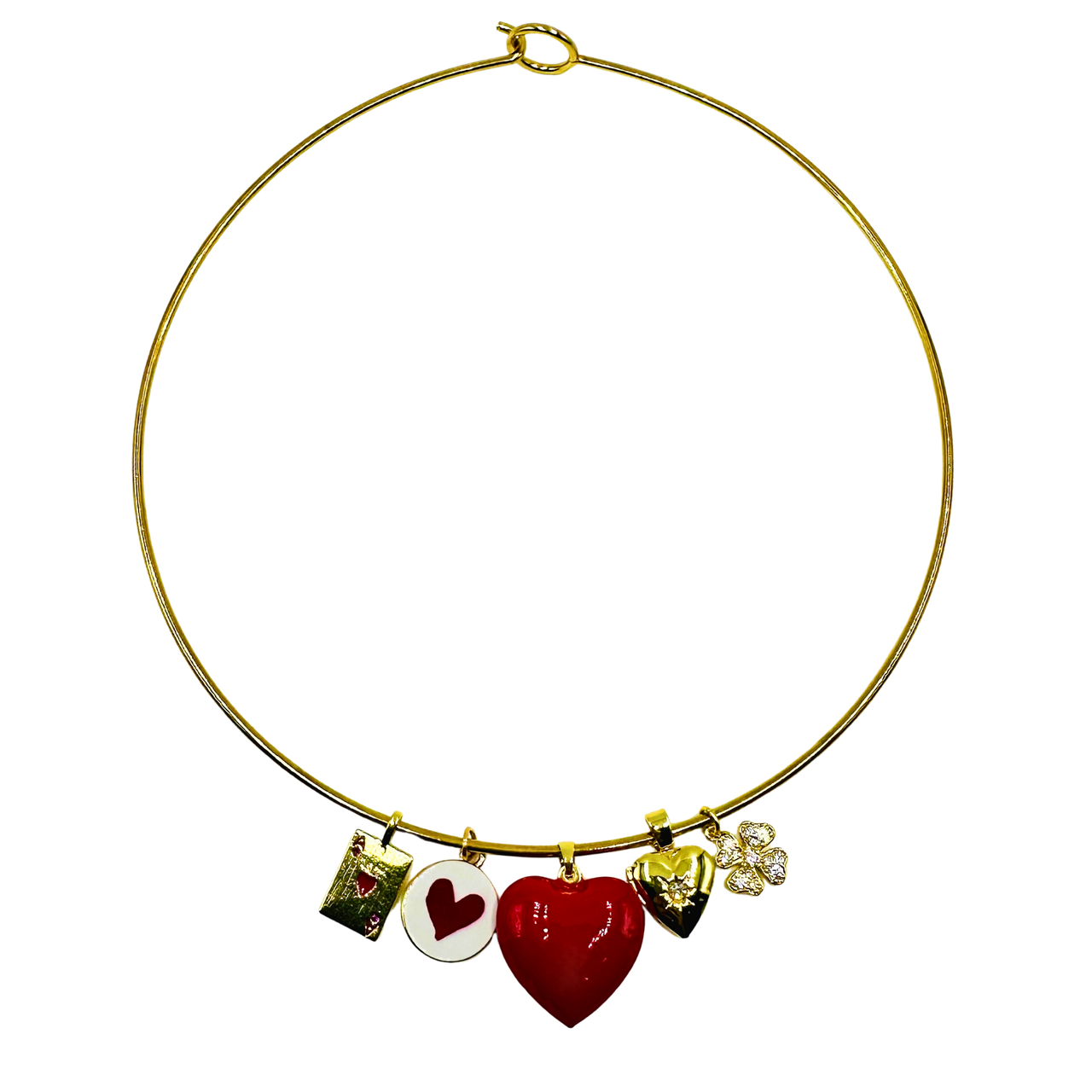 Queen of Hearts Collar Necklace