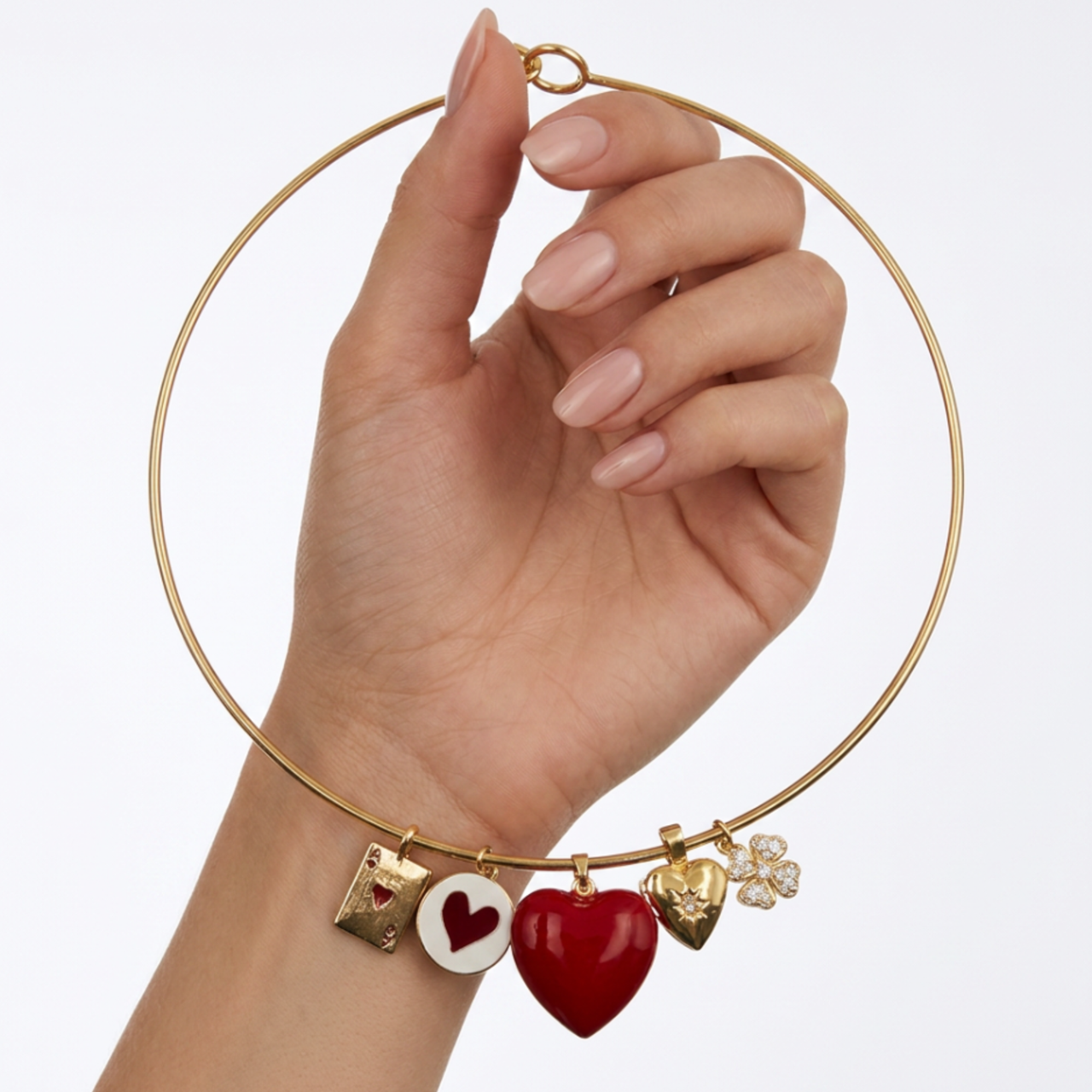 Queen of Hearts Collar Necklace