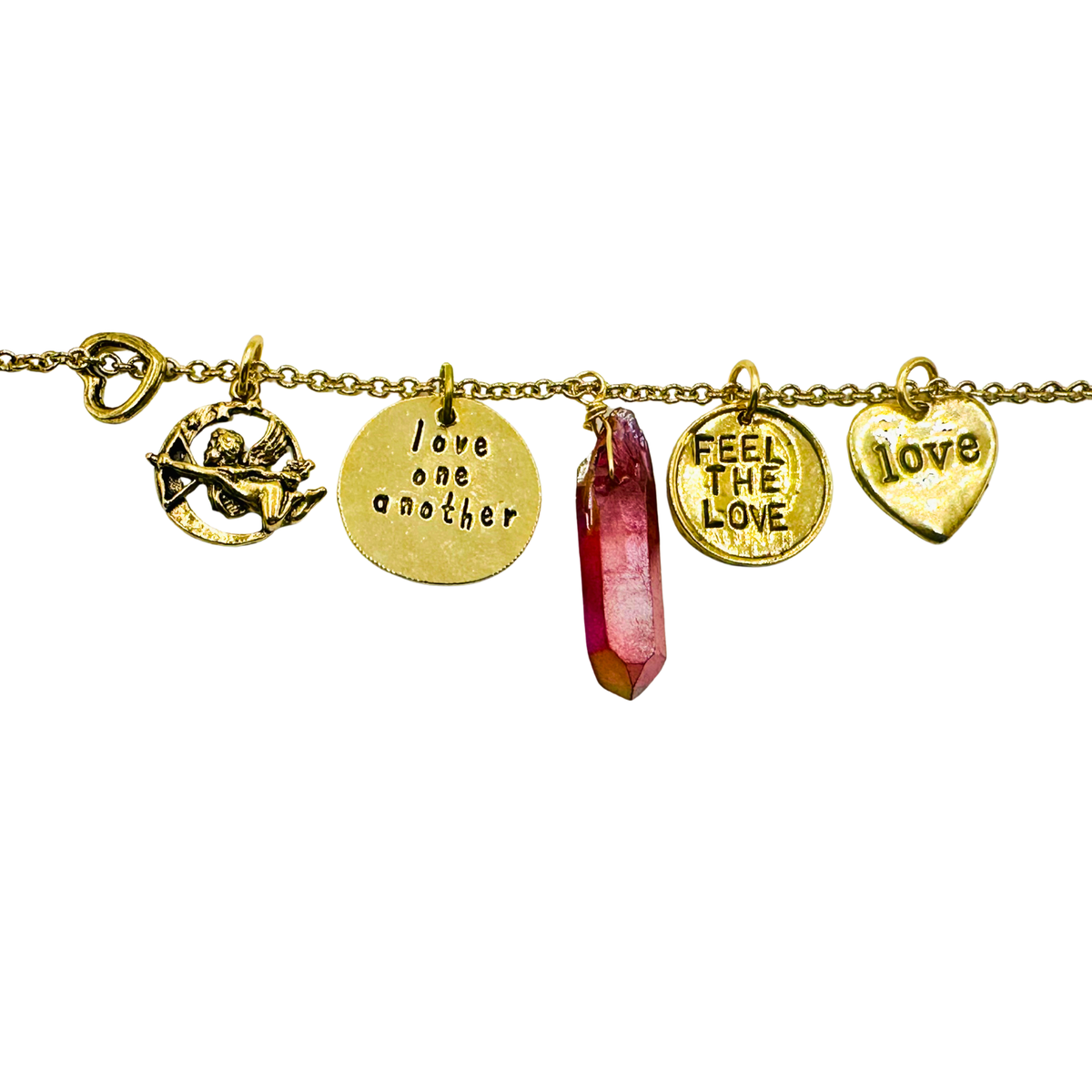 Love Magnet – Quartz Crystal Talisman Necklace