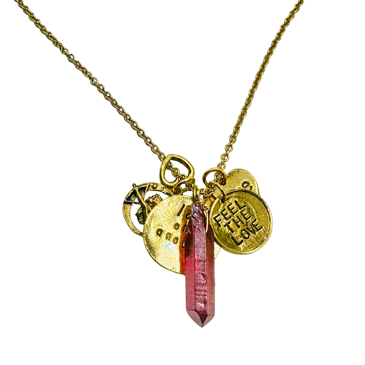 Love Magnet – Quartz Crystal Talisman Necklace