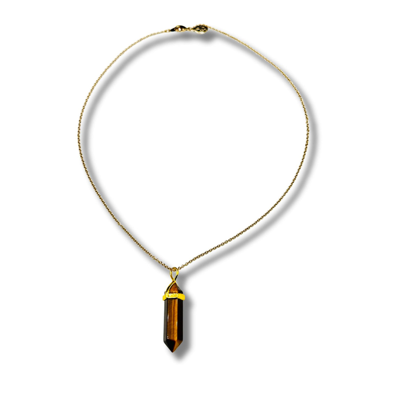 Tiger's Eye Layering Point Necklace