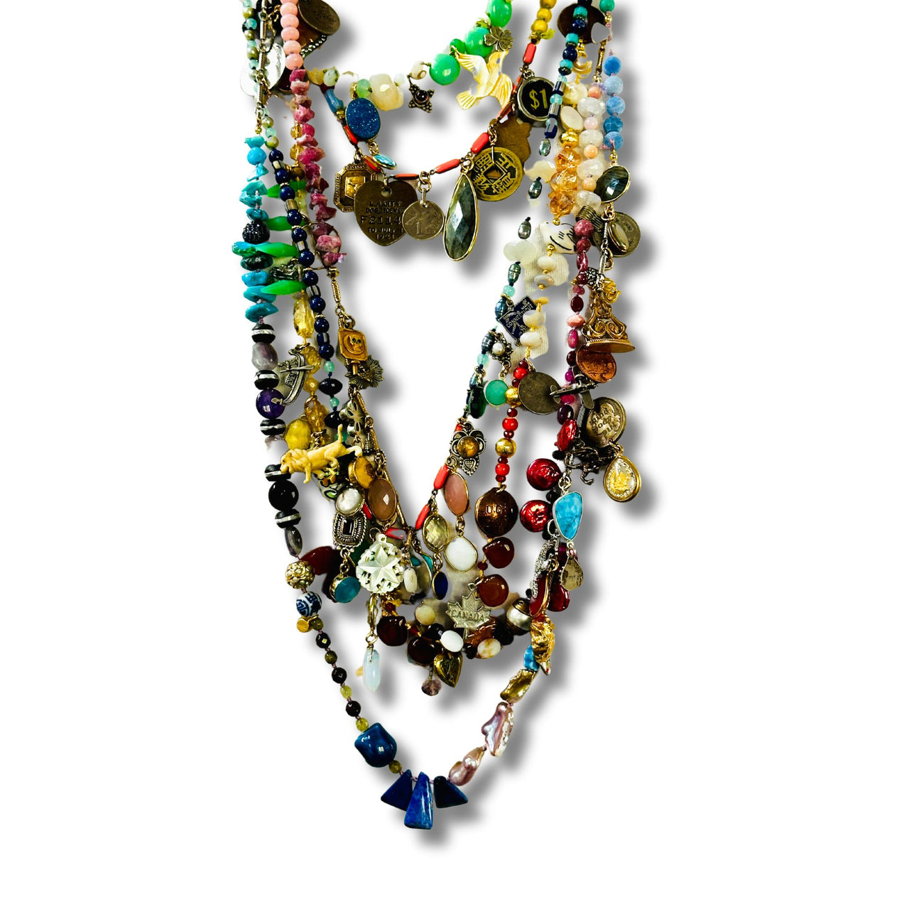 One of a Kind Vibrancy Object of Virtu Necklace