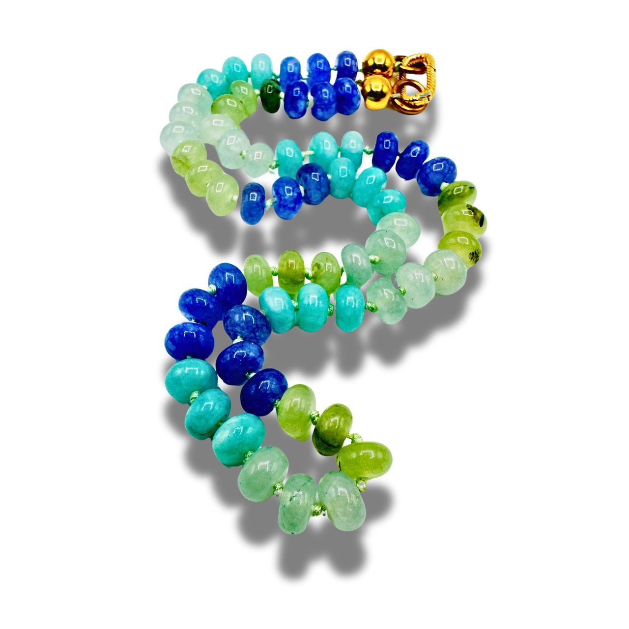 Prism Party Agate Knotted Convertible Necklace