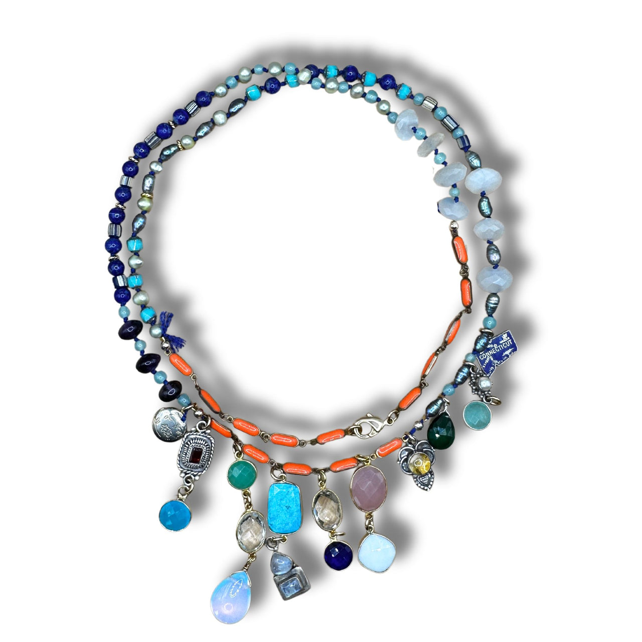 One of a Kind Vibrancy Object of Virtu Necklace