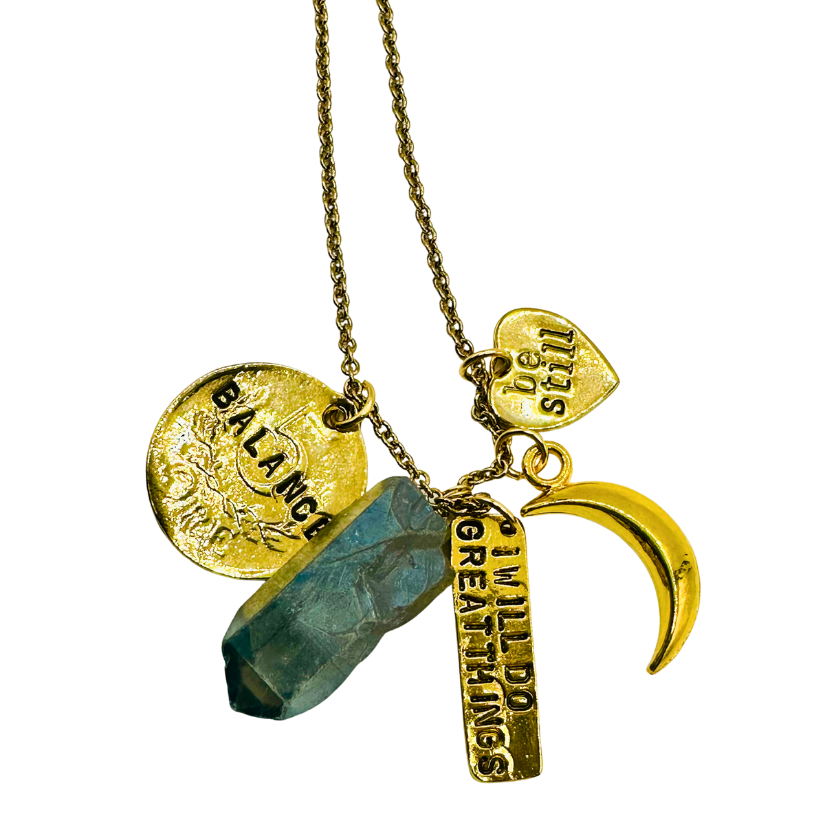 I’ve Got This – Quartz Crystal Talisman Necklace