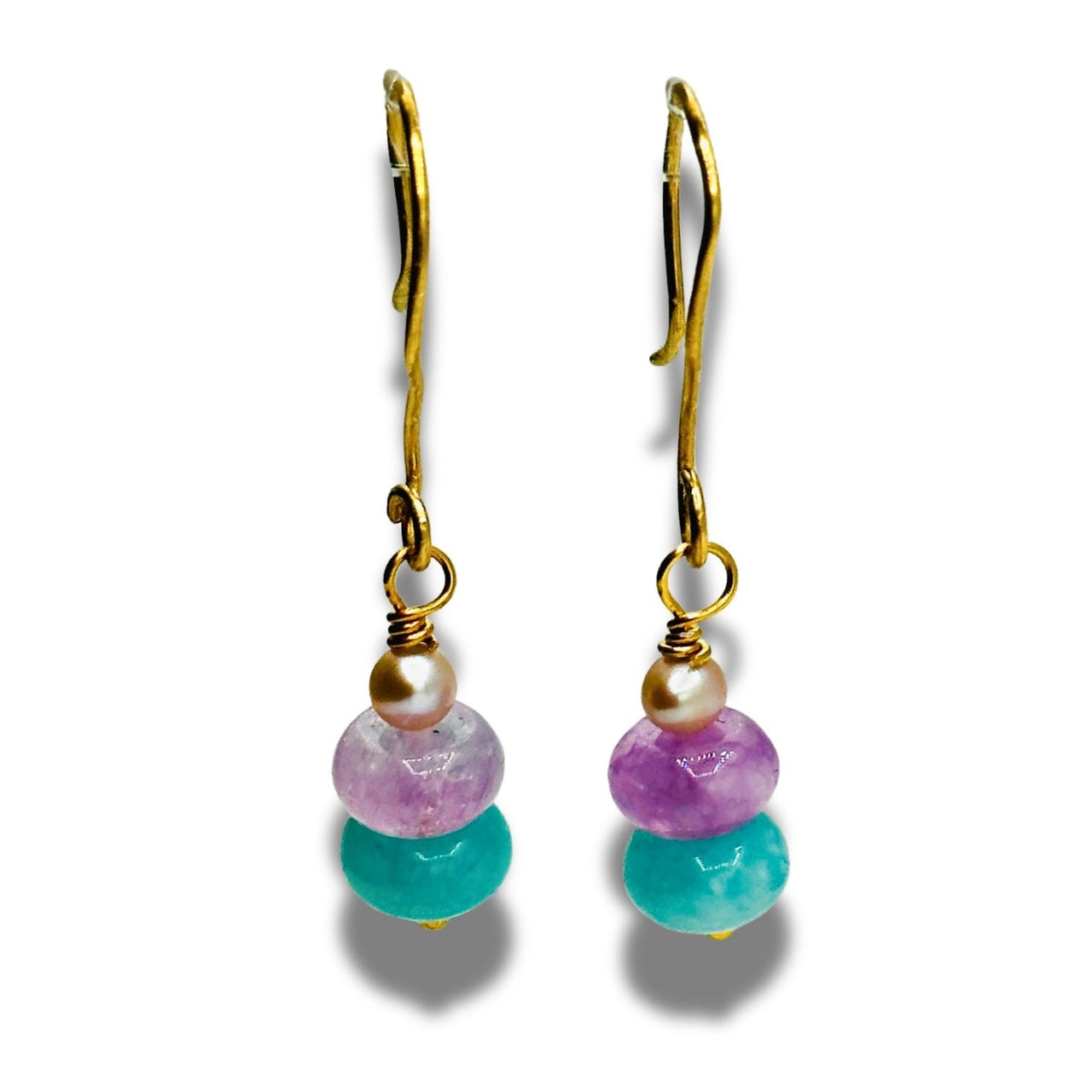 Glimmering Cascade Dangle Earrings