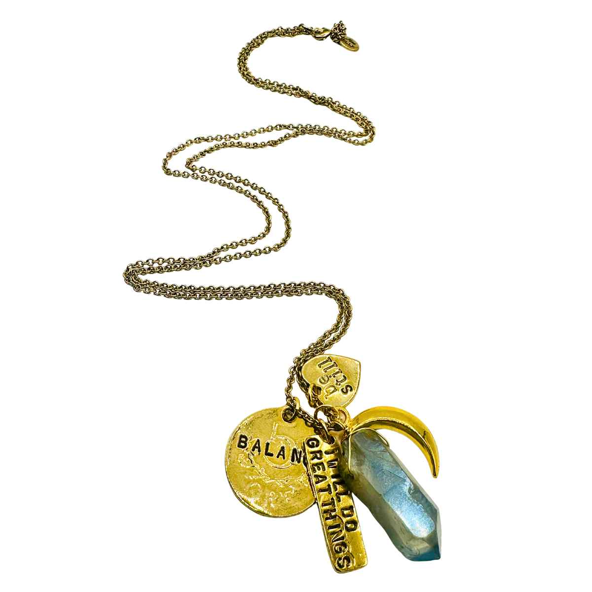 I’ve Got This – Quartz Crystal Talisman Necklace