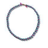 Multi Color Convertible Necklace and Bracelet Combination, Ruby Charm & Star