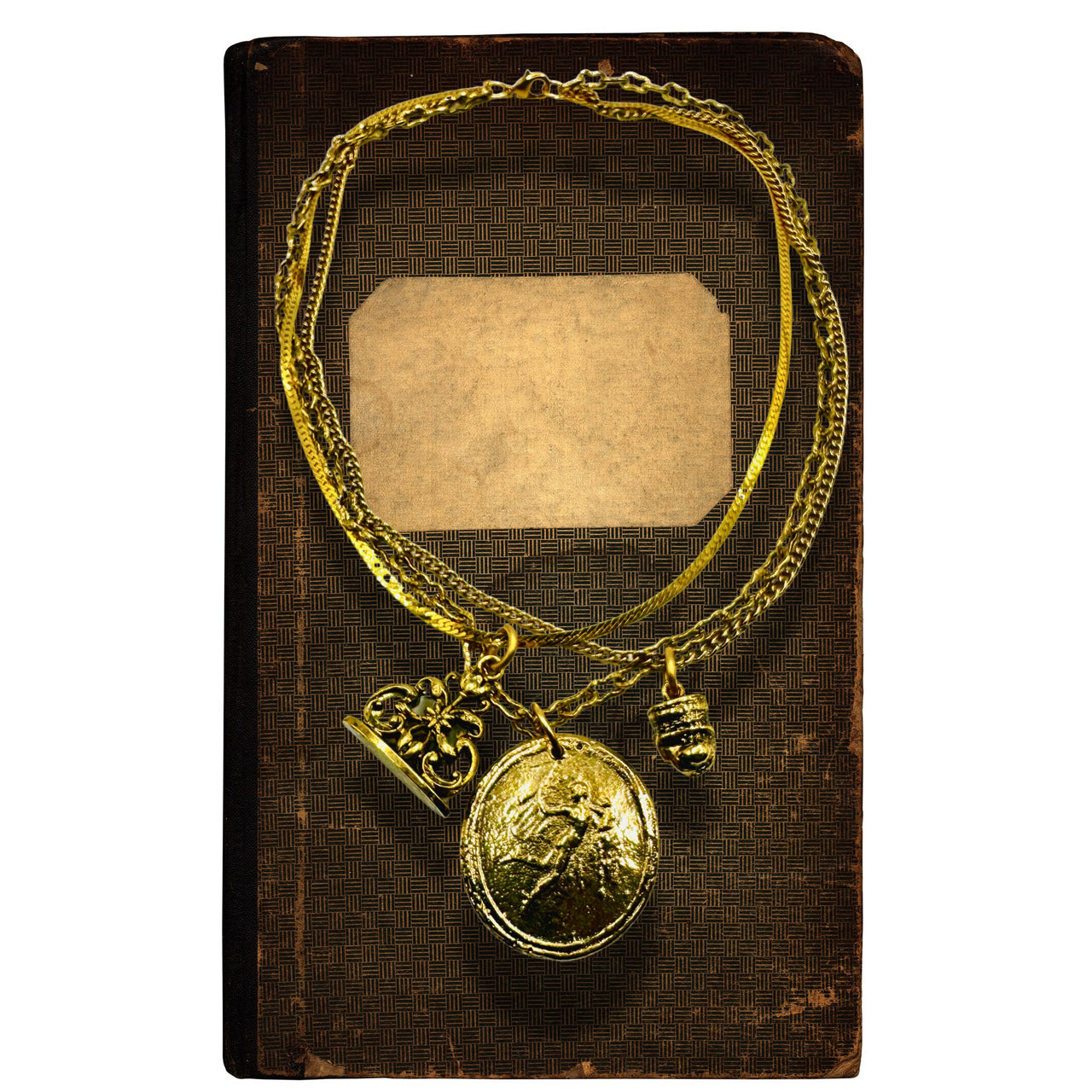 vintage fob necklace