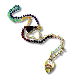 Chakra Cascade Resort Chain Convertible Necklace, Bracelet, Layering Piece