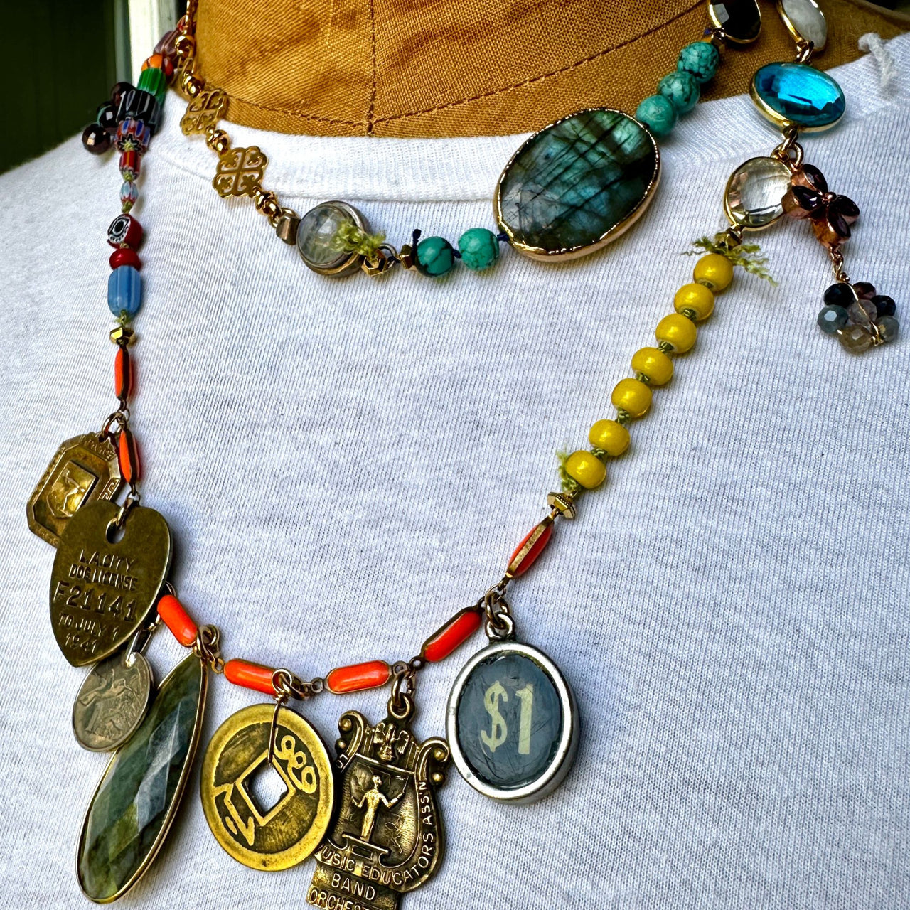 One of a Kind Prosperity Object of Virtu Necklace