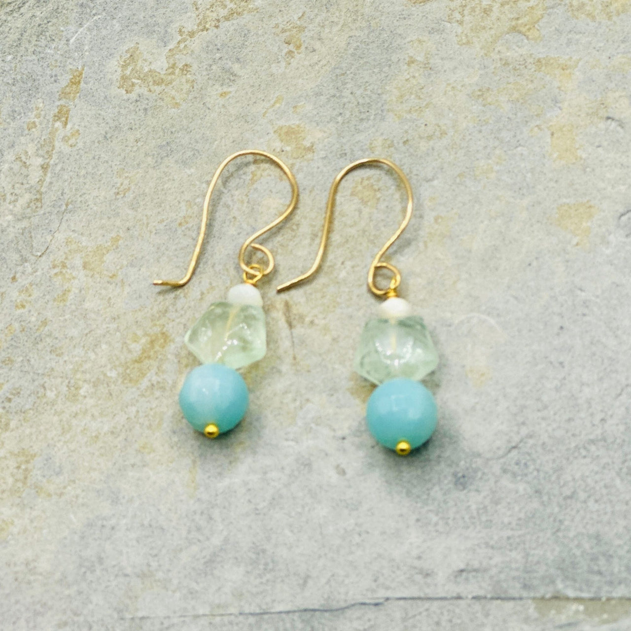 Celestial Gem Drop Earrings