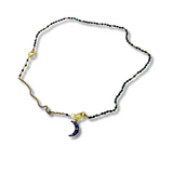 Blue Moon Resort Chain Convertible Necklace, Bracelet, Layering Piece