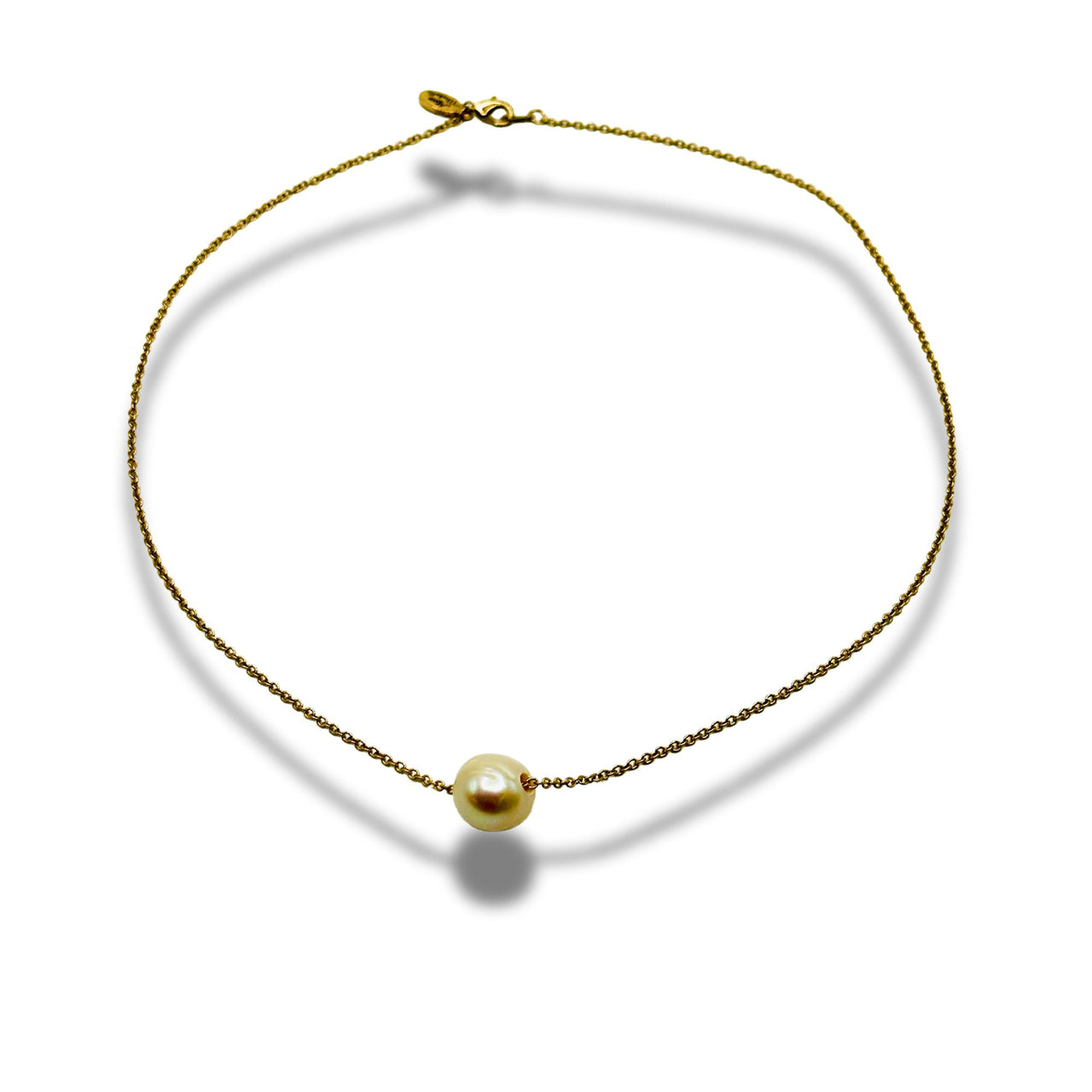 White Timeless Pearl Necklace
