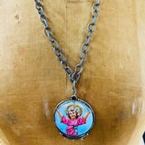 Statement Piece, Vintage Religious Necklace