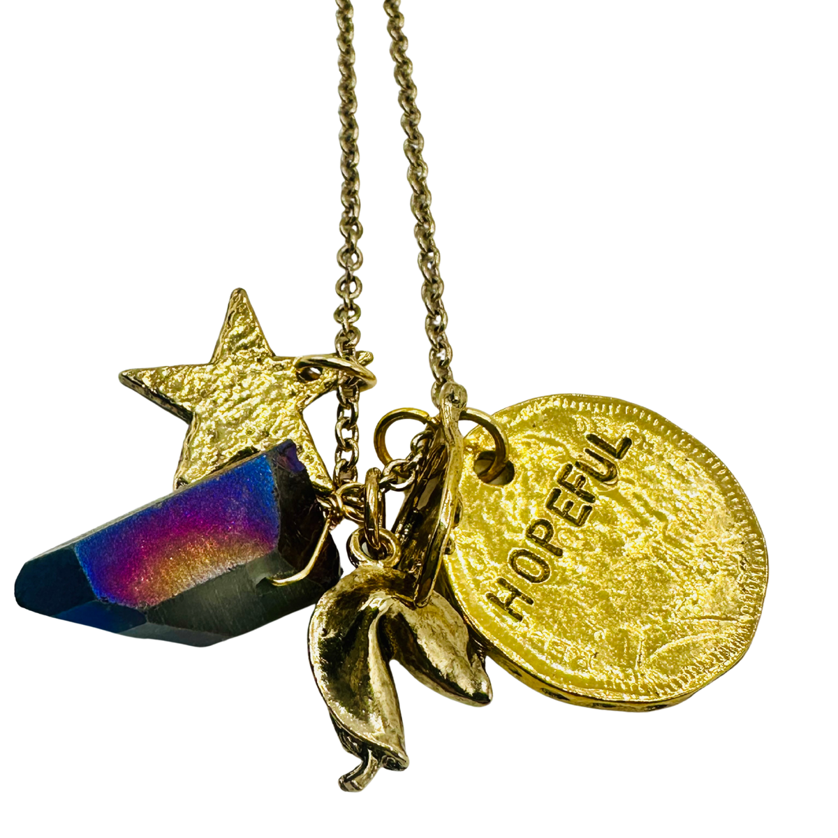 Good Things Are Coming – Quartz Crystal Talisman Necklace