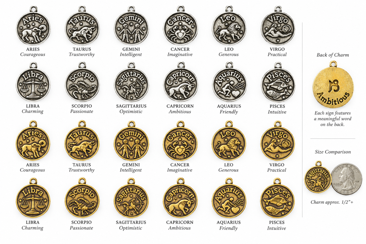 Zodiac Charm Necklace