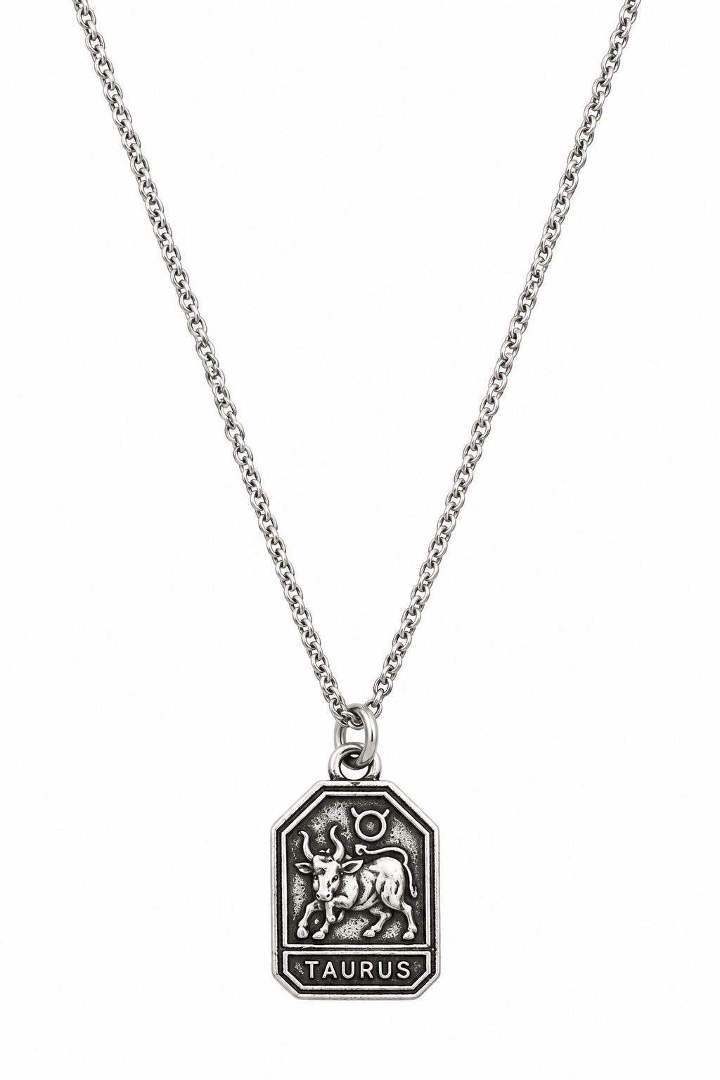 Vintage Zodiac Necklace – Gold or Silver Astrology Sign Pendant