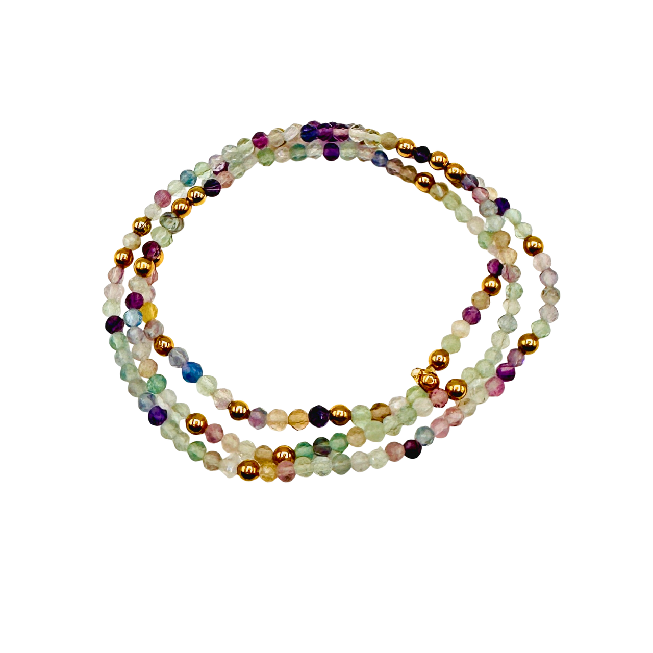 Wrap bracelet bracelets on a white background