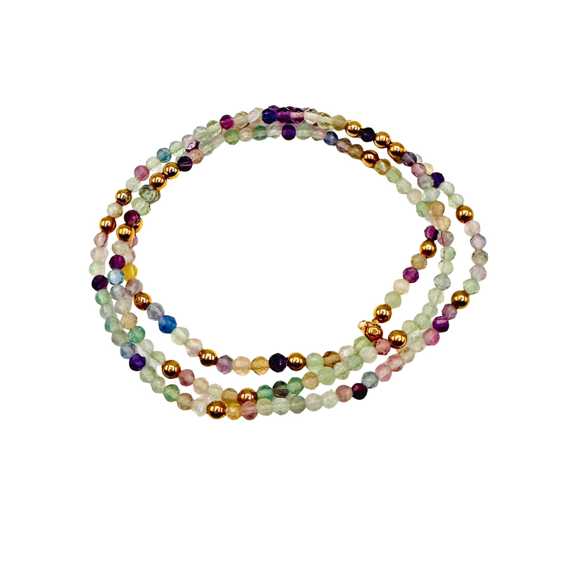 Wrap bracelet bracelets on a white background