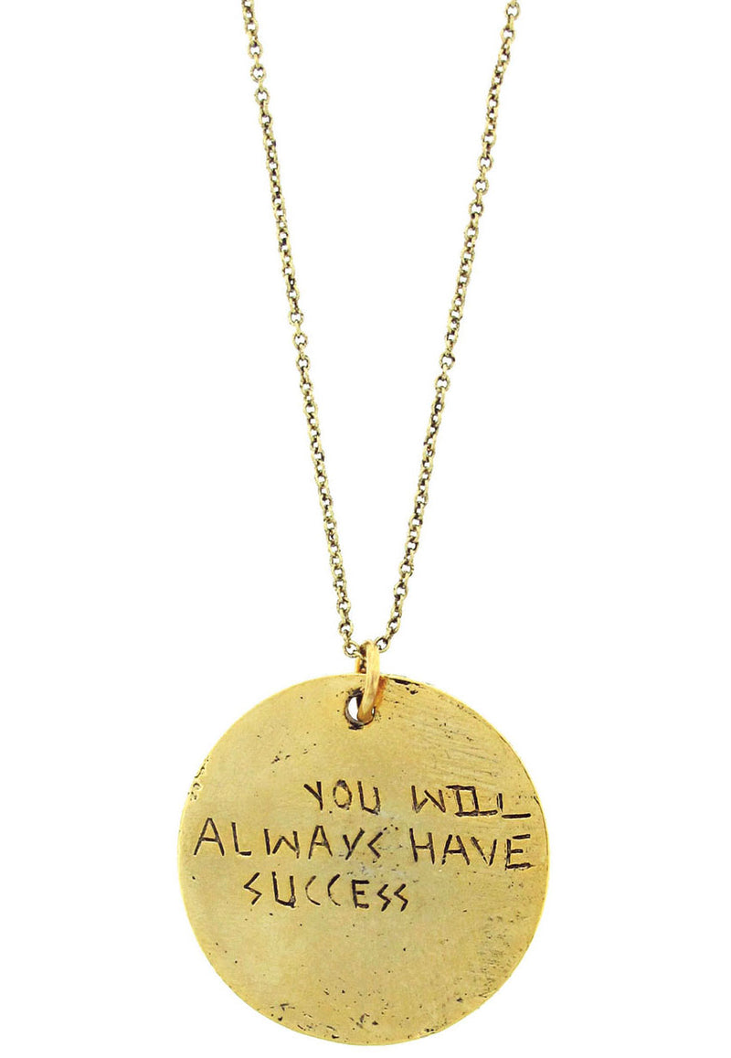 You Will Always Have Success Rune Necklace