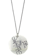 Whoever Carries This Will Have Good Luck On Land And Sea Norse Mythology Rune Necklace