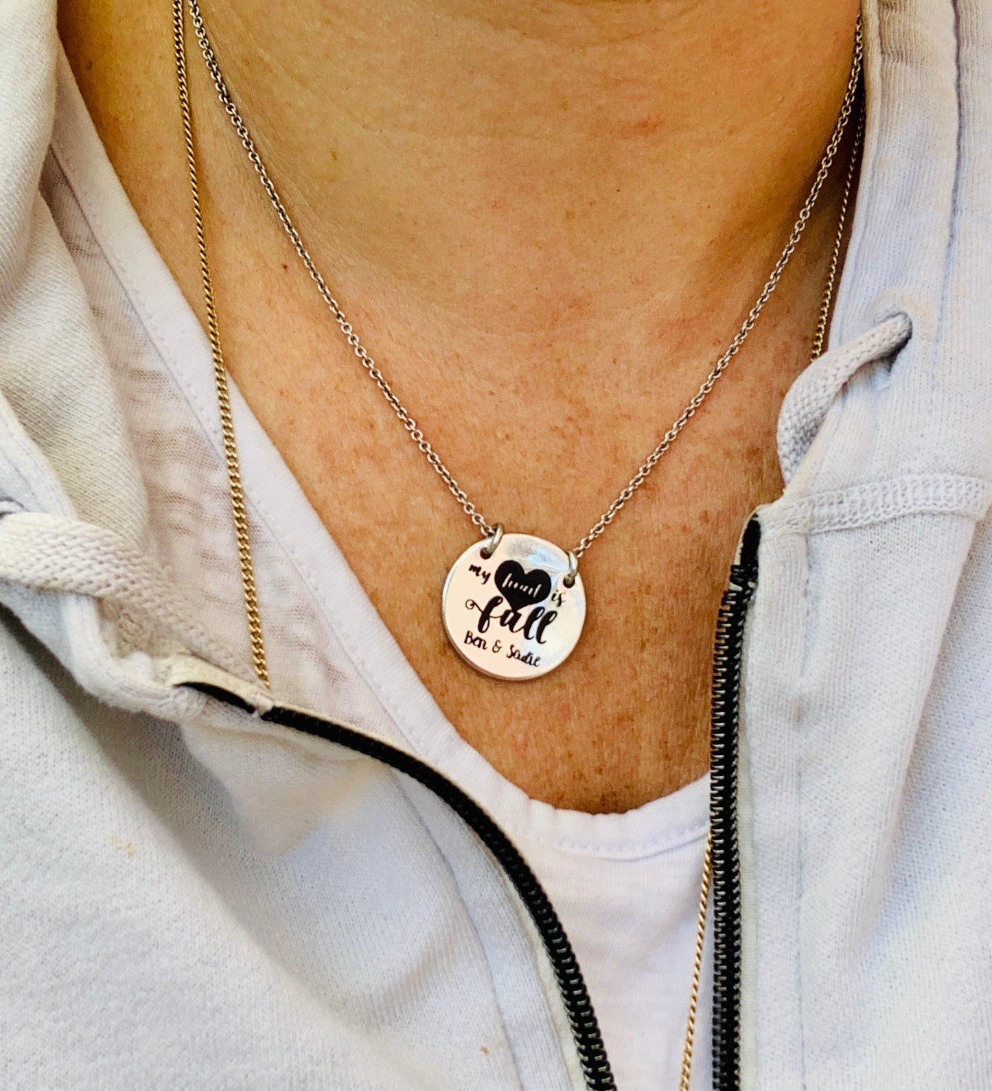 Personalized Laser Engraved Necklace