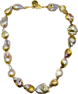 Eye of Providence Baroque Pearl Necklace
